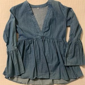 Denim Blouse